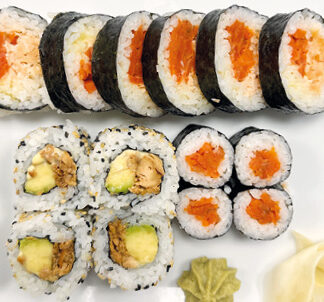 Sushi-Variation mit gegartem Fisch | 12 Stck.